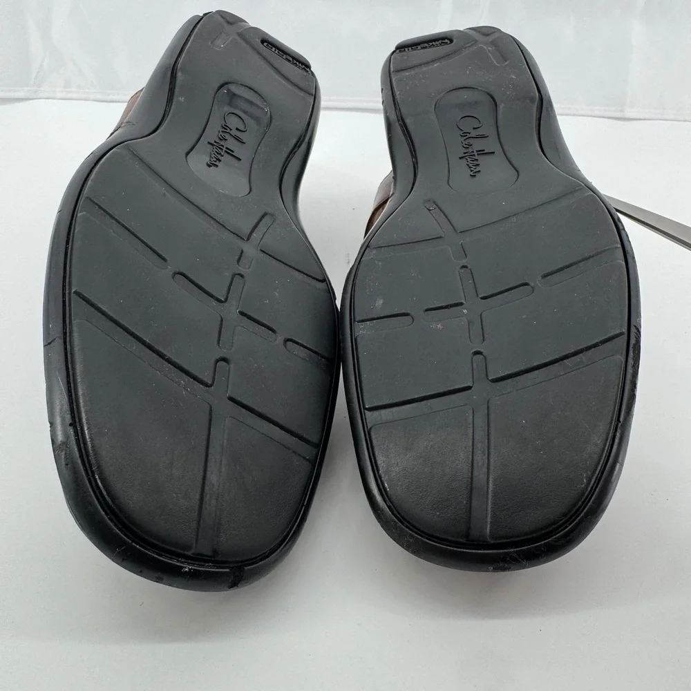 Cole Haan Caged Sandals Mens 10.5 Brown Leather C09385